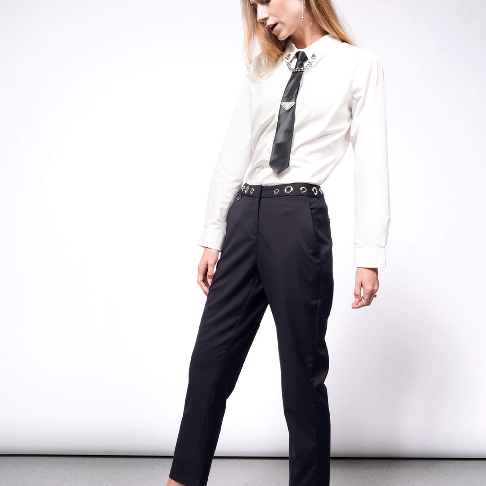 Wildfang Black Debbie Harry Collab Pants